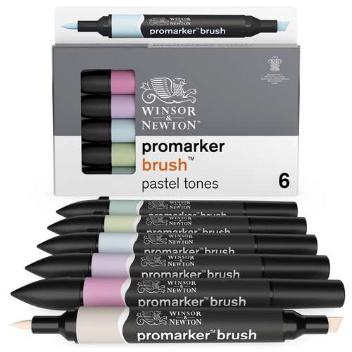 WINSOR & NEWTON™ promarker brush™ 6er Sets
