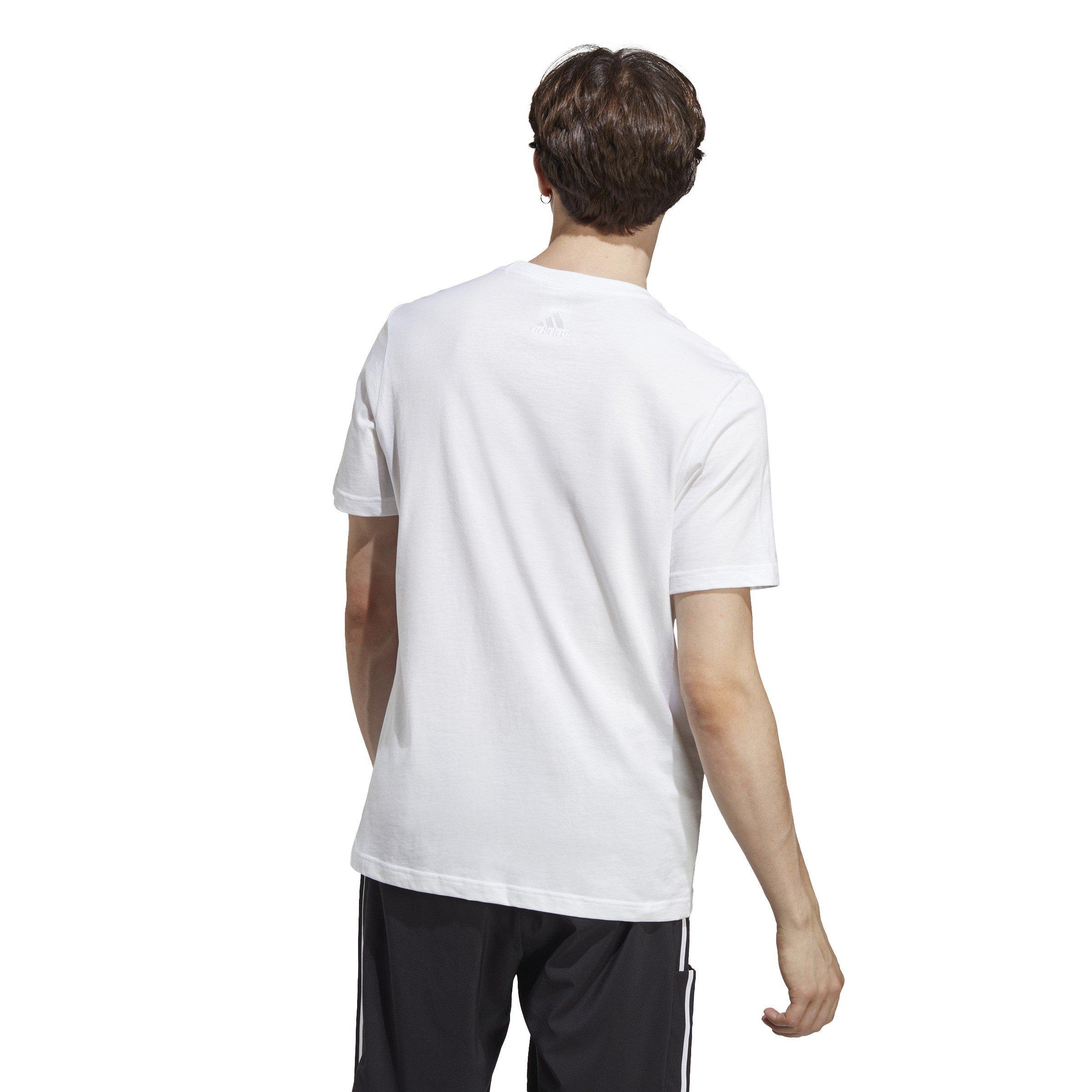 adidas Essentials Single Jersey Logo T-Shirt Mens