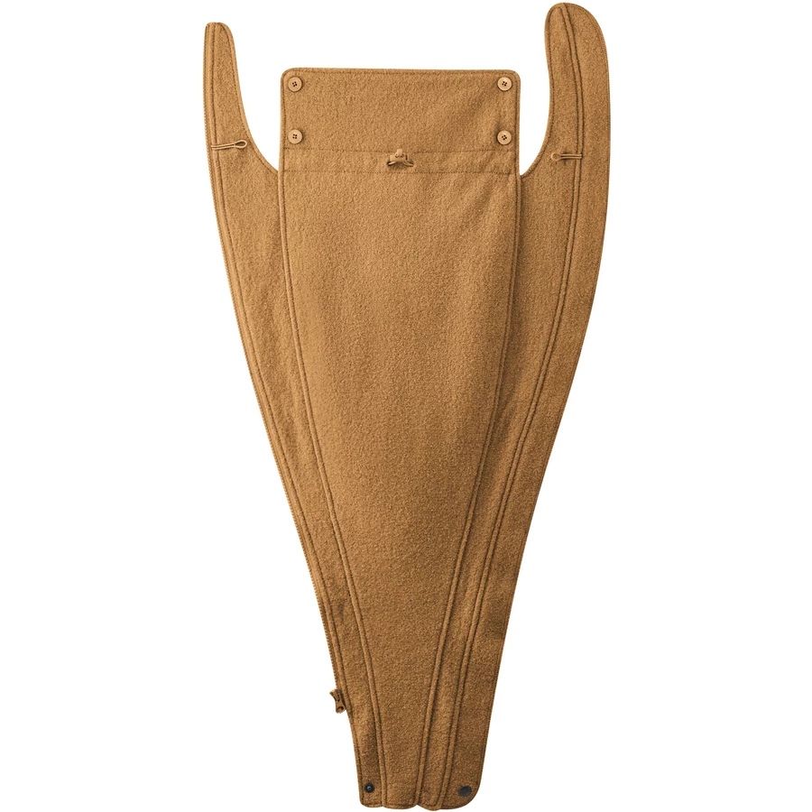 mamalila Eco-Wool-Tragemantel Oslo camel