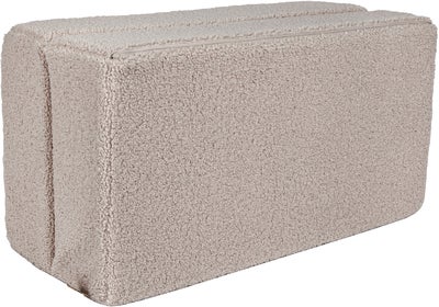 Meowbaby Play Bearly Cube  Byggbar Sofa, Lysegrå