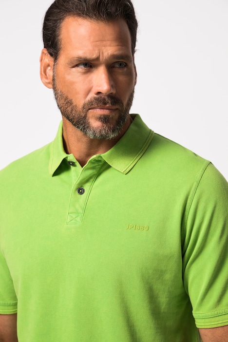 Poloshirt, Halbarm, Piqué, Vintage Look, bis 8 XL