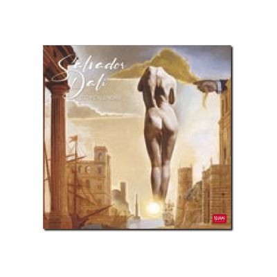 Legami - Calendrier mensuel 2024 - 30 x 29 cm - Salvador Dali