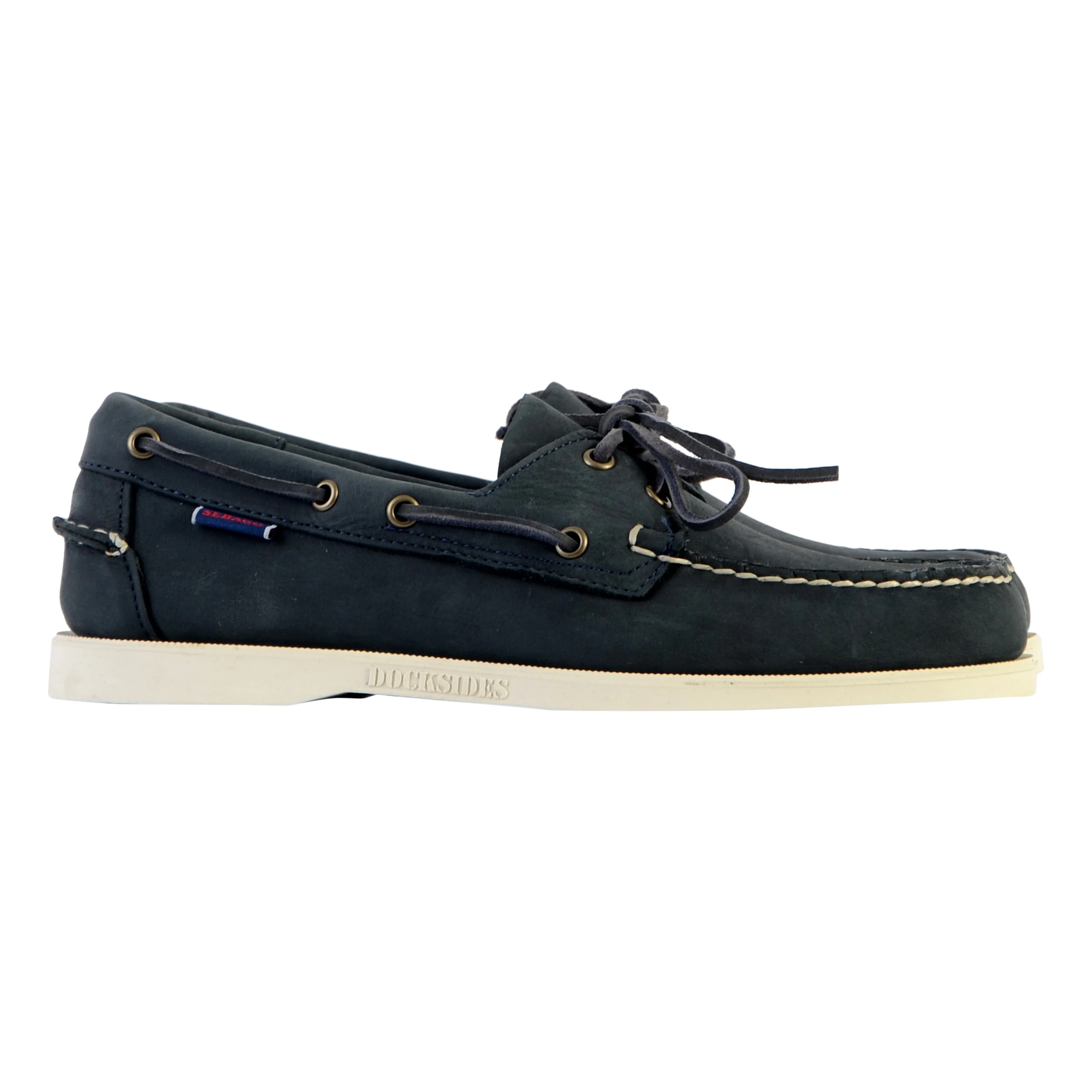 Mocassin basse cuir sebago portland crazy | Bleu
