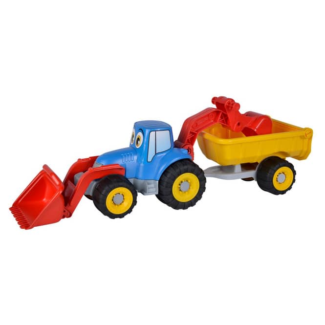 Traktor mit Anhänger - Sandspielzeug
