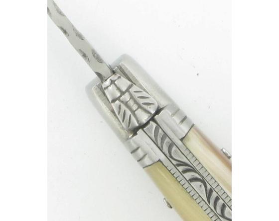 Laguiole Corne Carbone Couteau de poche Laguiole par Chazeau Honoré