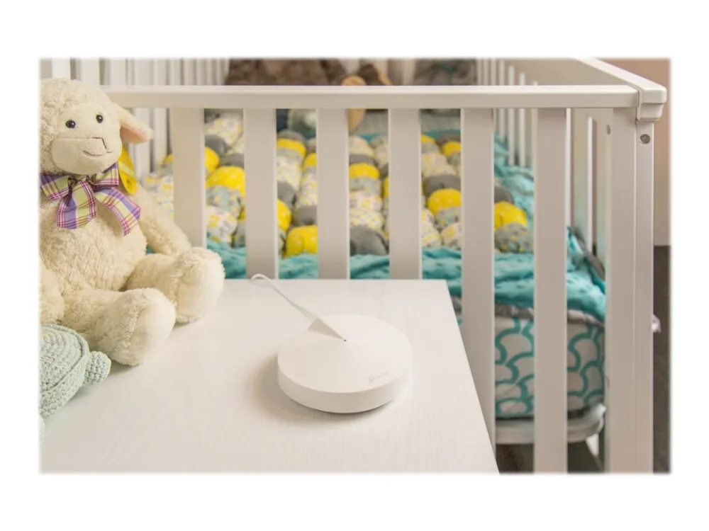 TP-Link DECO M5 - Wi-Fi-system - op til 4500 sq.ft - mesh 1GbE - Wi-Fi 5 - Dual Band (pakke med 3)