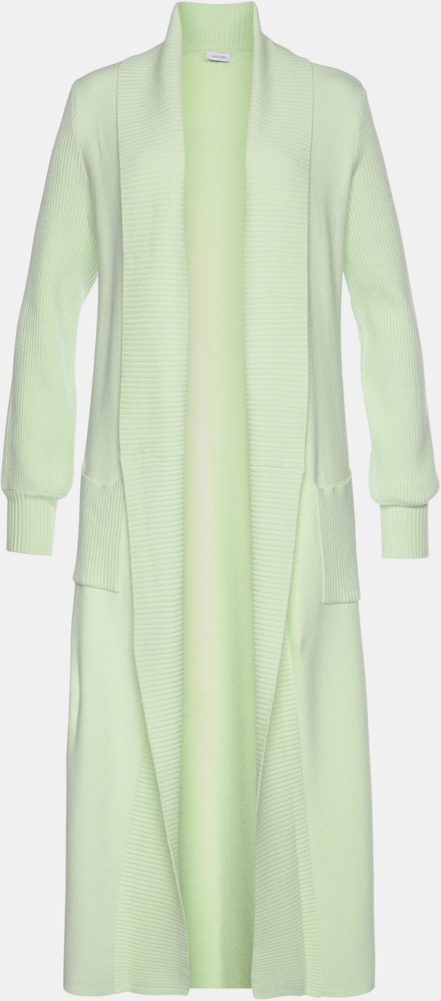 Longstrickjacke
