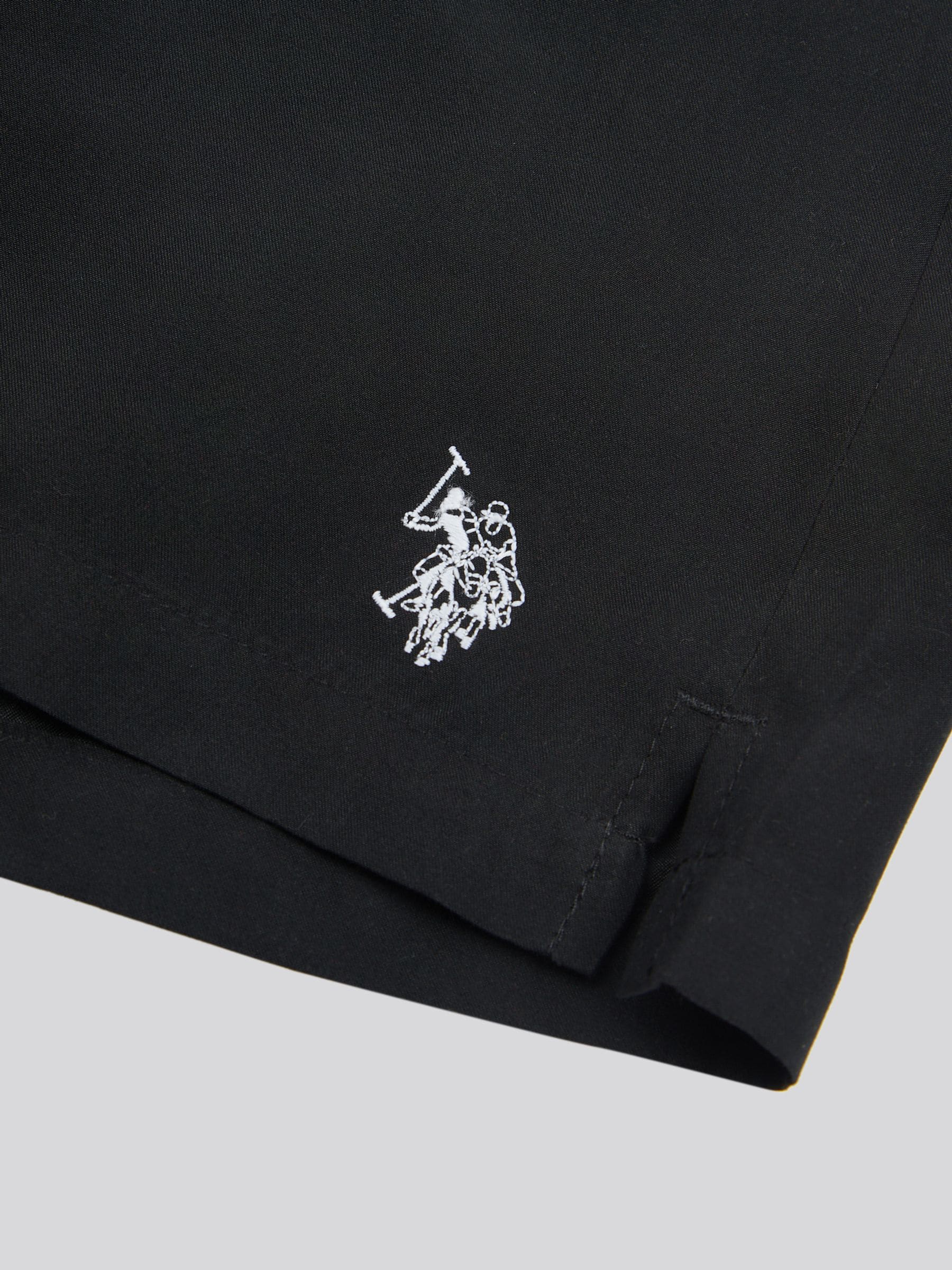 Zwart - U.S. Polo Assn. Mens Core Swim Shorts