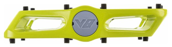Paire de Pédales Plates DMR V8 Citron Vert