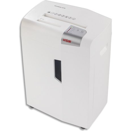 Destructeur HSM Shedstar X15 - coupe croisée