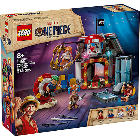 LEGO ONE PIECE Klovnen Buggys cirkustelt 75637