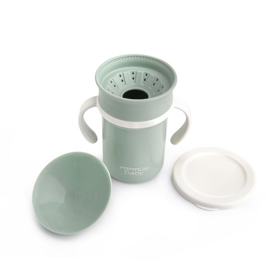 Tasse 360 anti-fuites   Vert        200 ml   de               Formula Baby