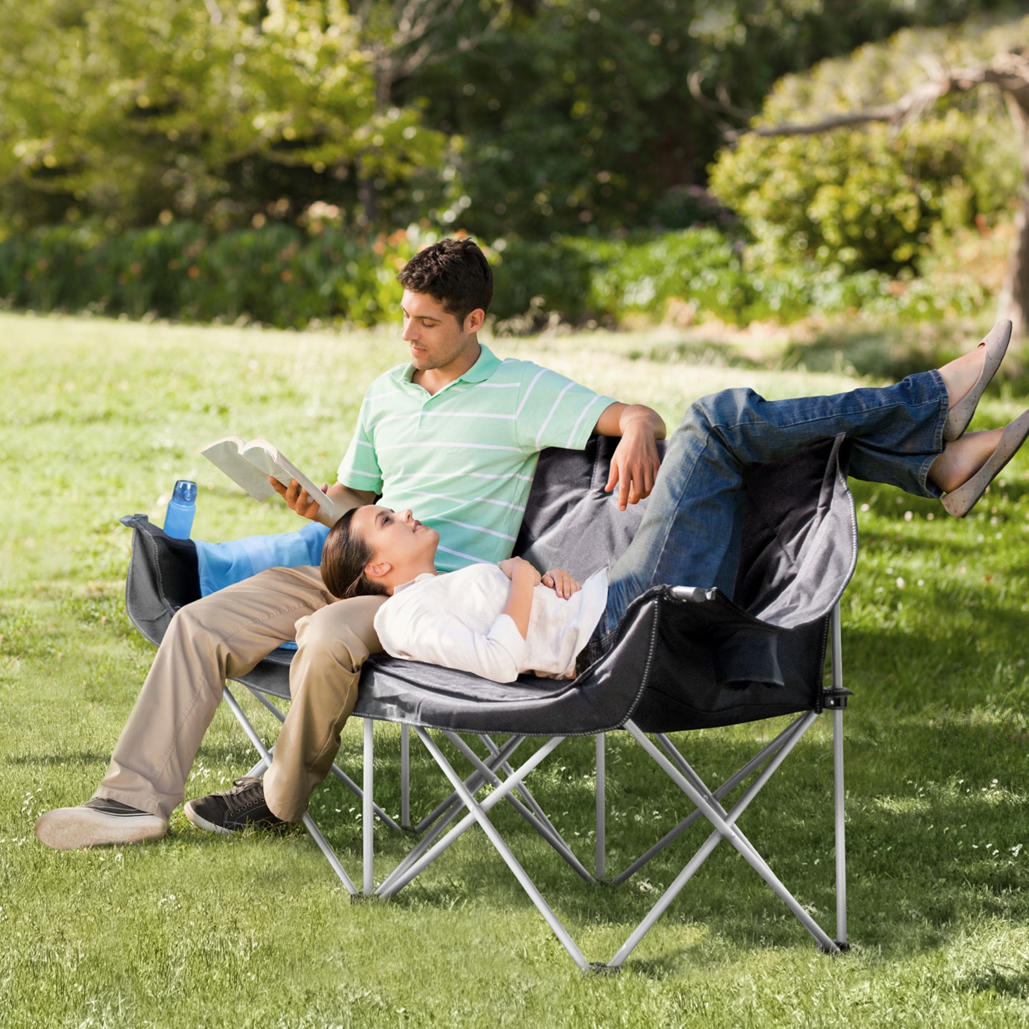 Brunner Action Sofa Faltsofa / Campingsofa schwarz