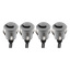 Trappelys 4-pk 24 V Ø36 mm 4x5 lm