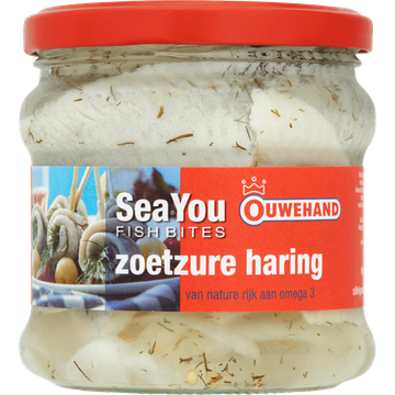 Ouwehand Sea You Fish Bites Zoetzure Haring 355 g