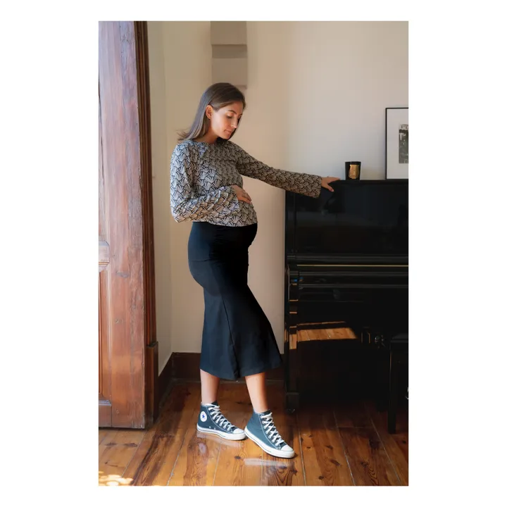 Paloma Collection Jupe de Grossesse Clementina | Noir
