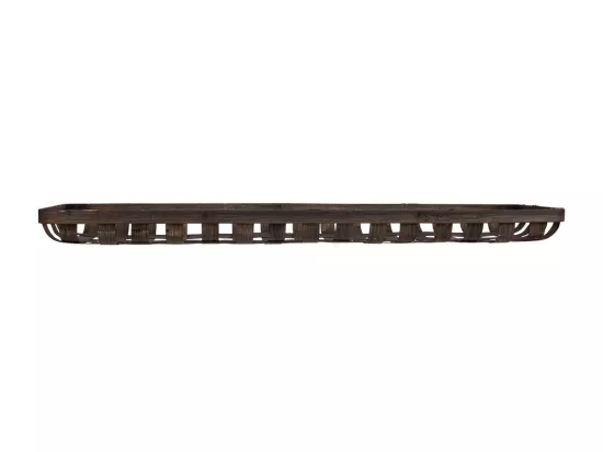 Plateau en bambou marron 75x21x5h