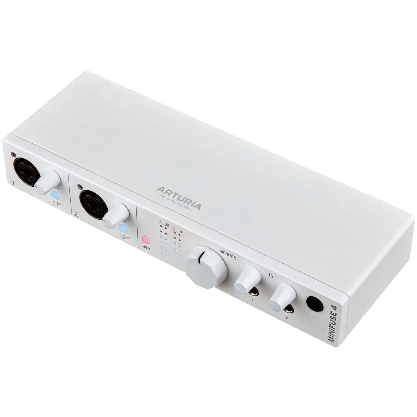 Arturia MiniFuse 4 White USB C audio interface