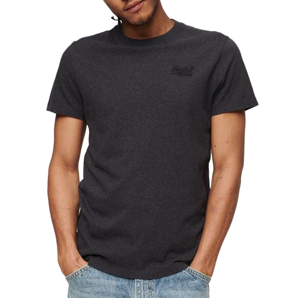 Superdry T-shirt Noir Superdry Homme Vintage Logo Tee