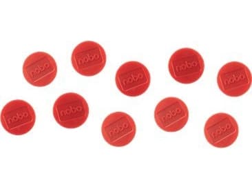 Nobo 1915300, Whiteboard-magnet, Rød, 32 mm, 18 mm, 32 mm, 160 mm