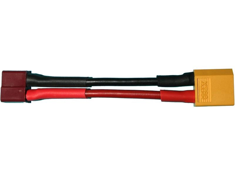 Muldental Adapterkabel XT60 zu Deans Adapterstecker zur Verwendung von Akkus mit XT60 Stecker an Modellen mit Deans Stecker