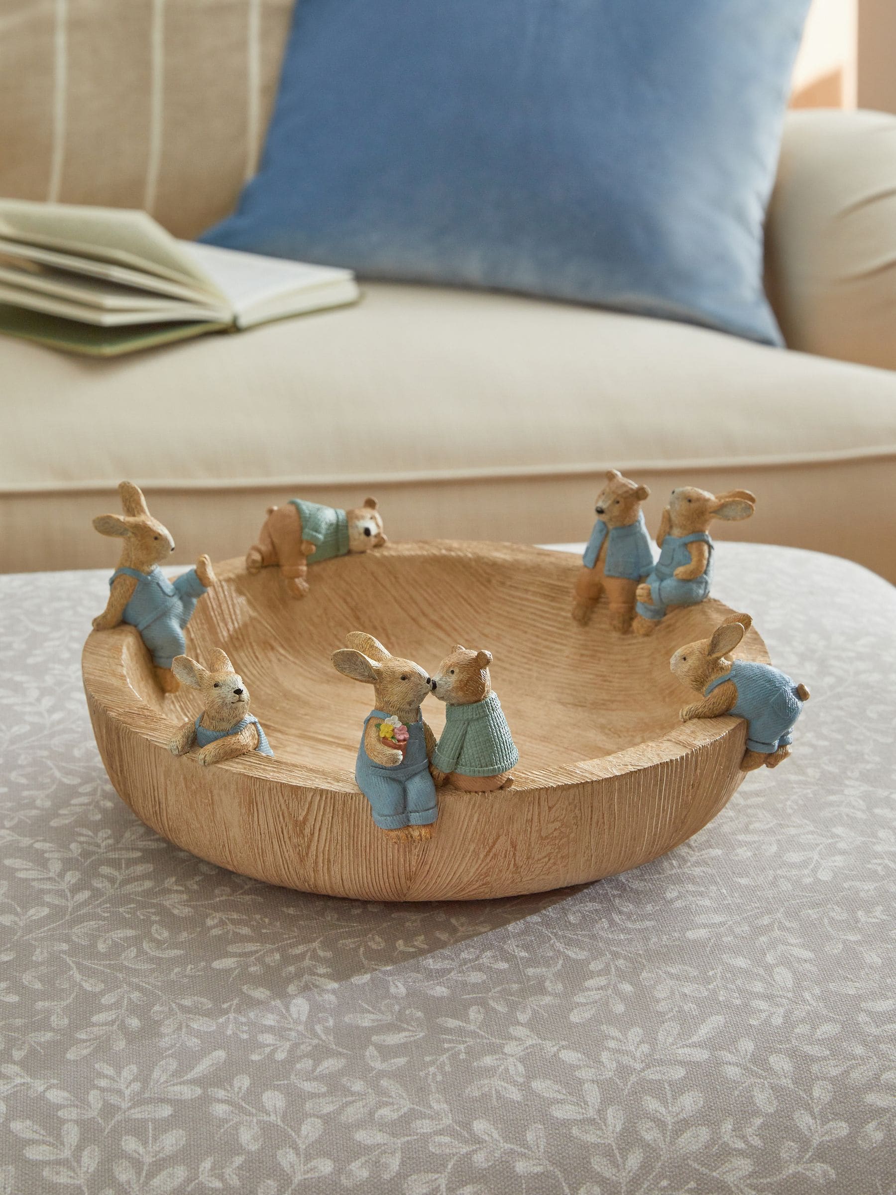 Decoratieve schaal van Bertie en Rosie