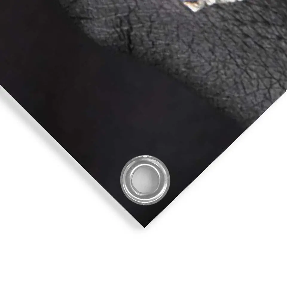 Tuinposter Gouden hand - 80x60cm - Goudkleurig