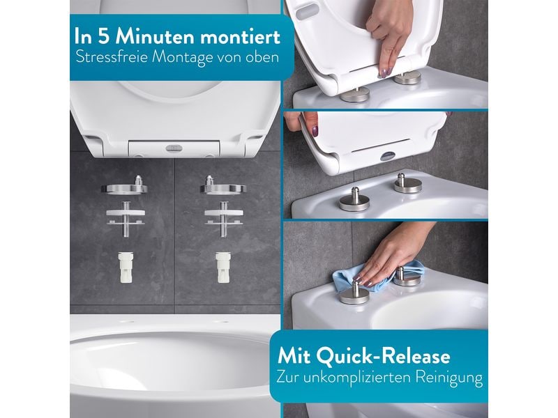 Benkstein Toilettensitz Oval WC-Sitz