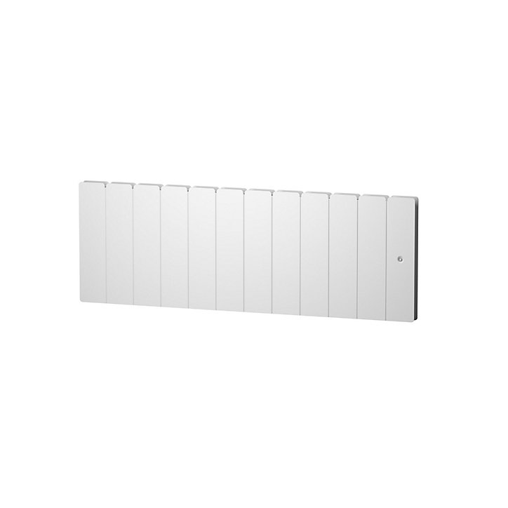 Radiateur électrique à inertie sèche Noirot Fontea Blanc 1000 W Bas