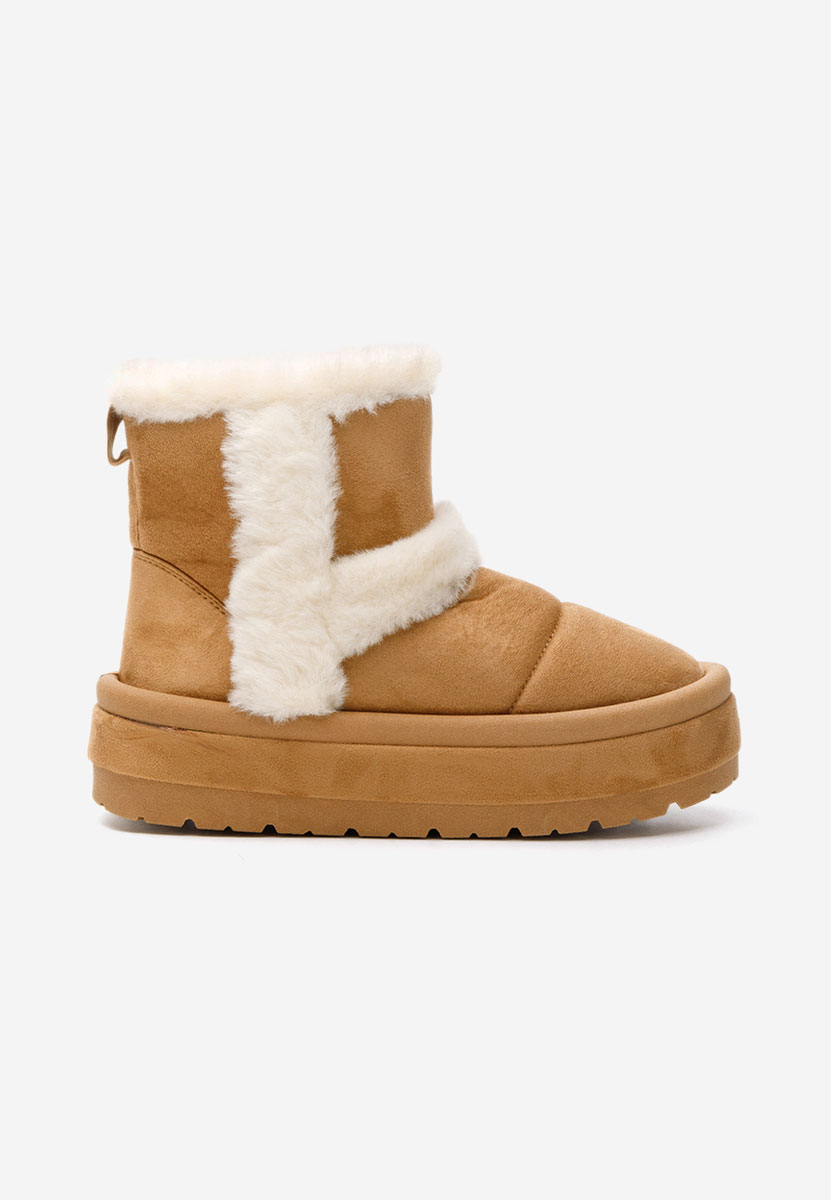 Bottes de neige femme chameau Tarra