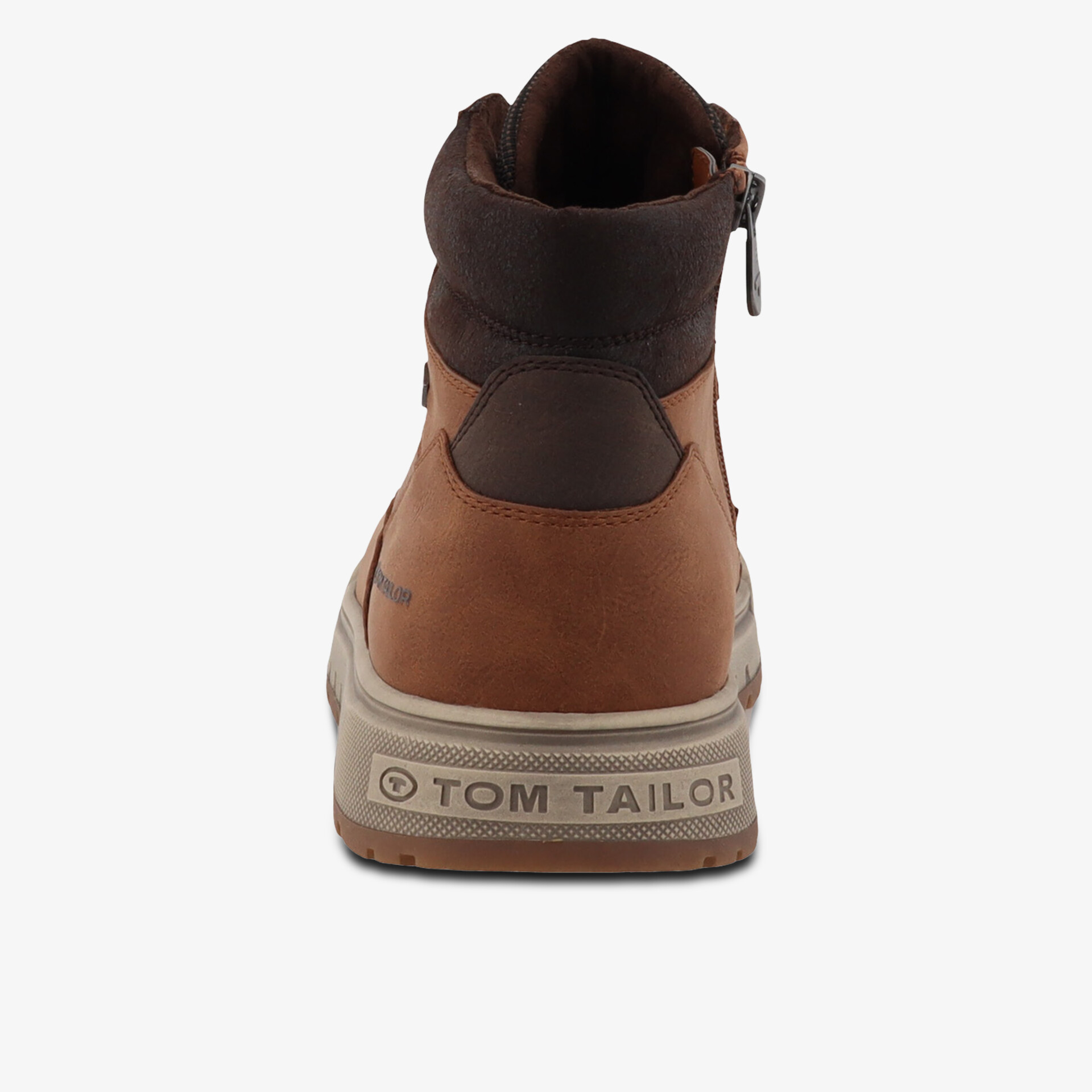 TOM TAILOR Herren Boots cognac