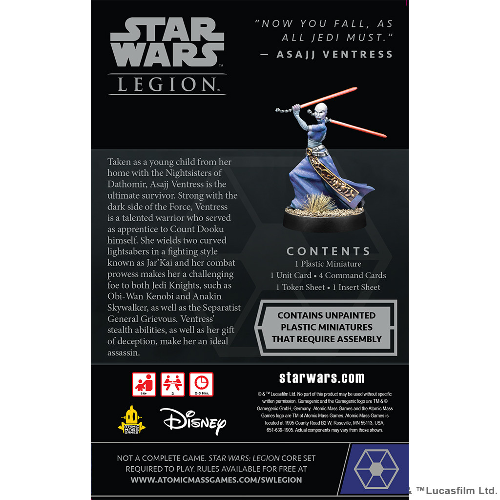 Star Wars : Légion - Asajj Ventress