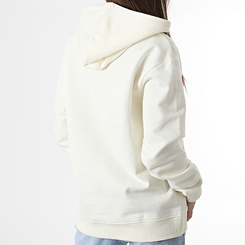 Sweat Capuche Femme Flying V Beige