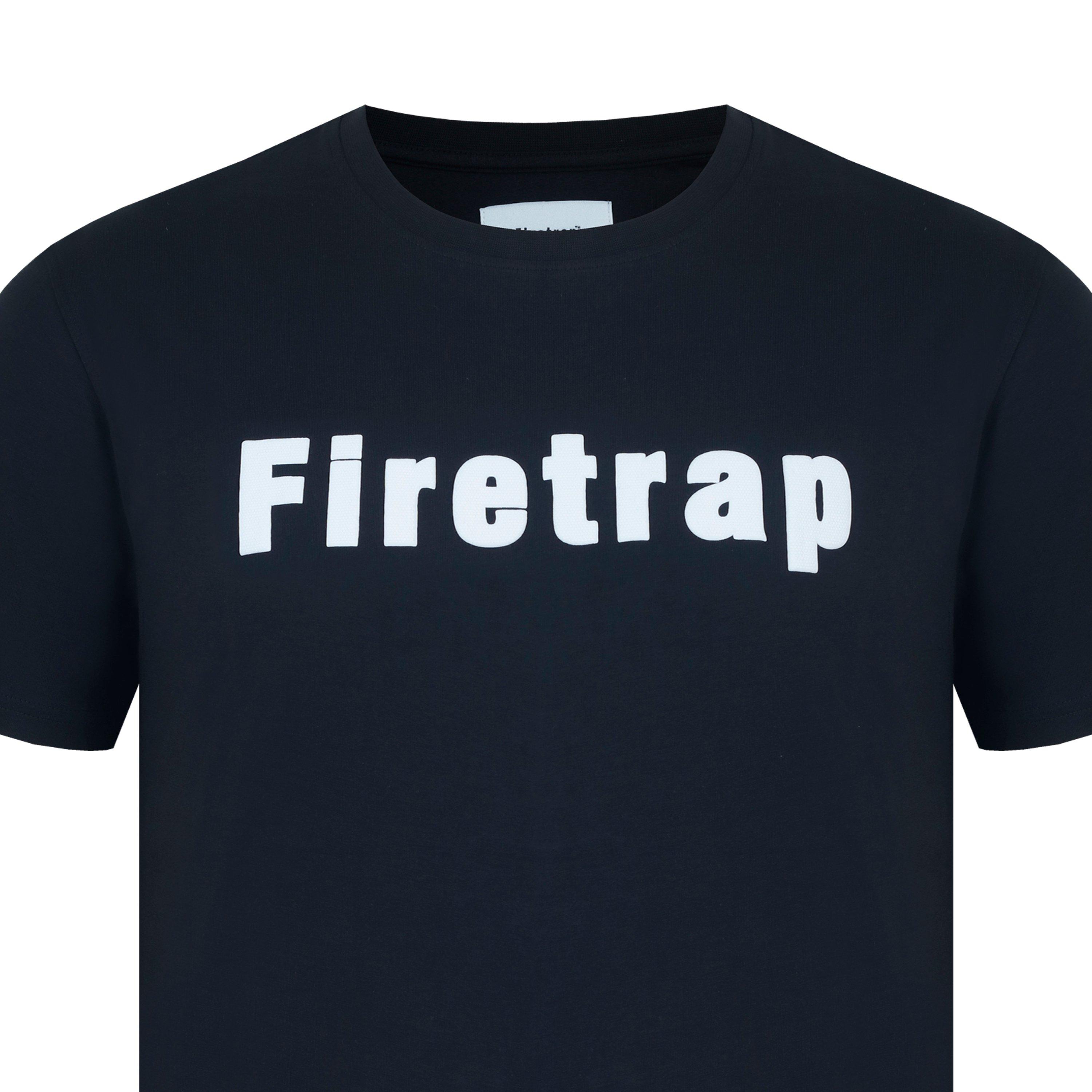 Firetrap Large Logo T Shirt Mens