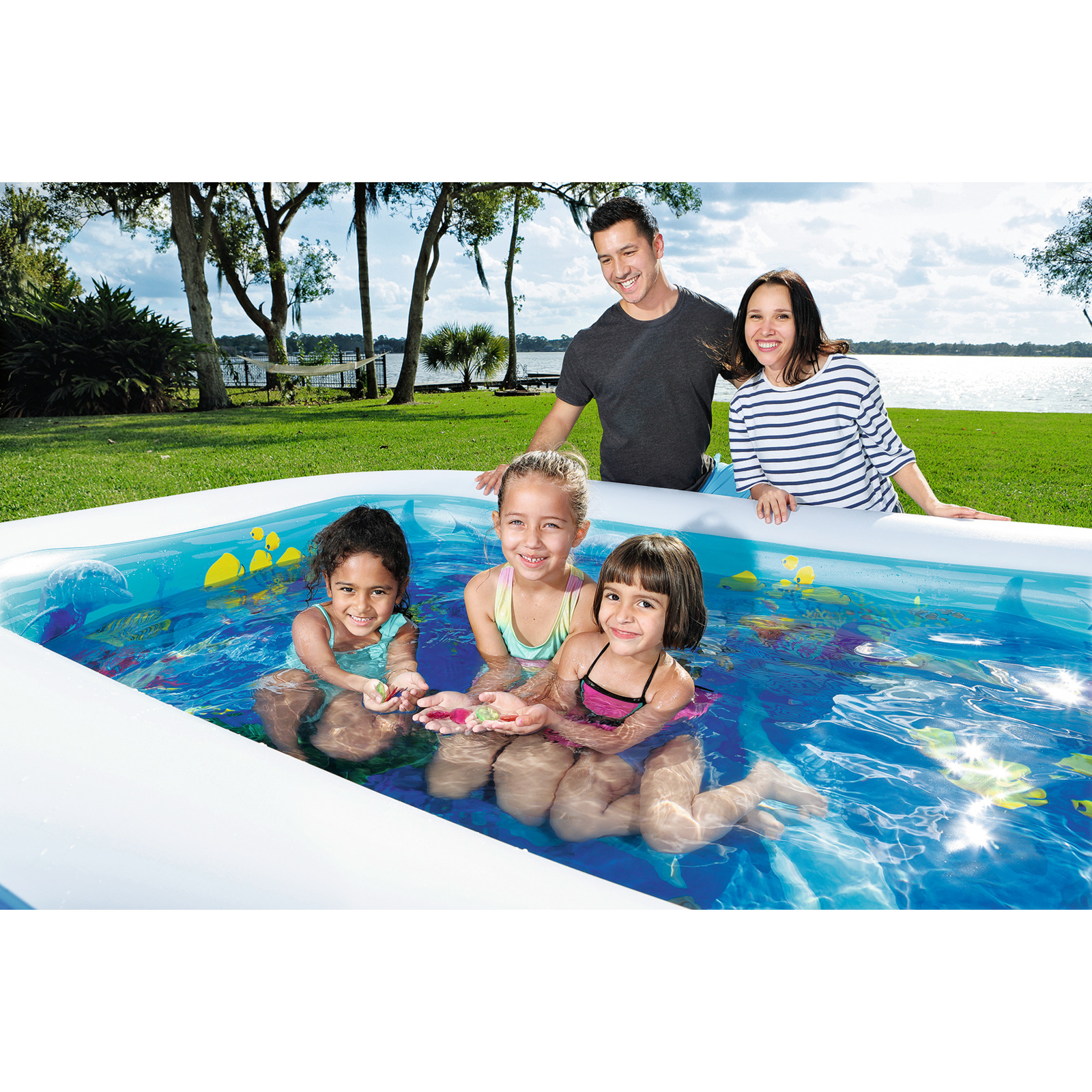 Bestway Undersea Pool 3D 262x175x51cm
