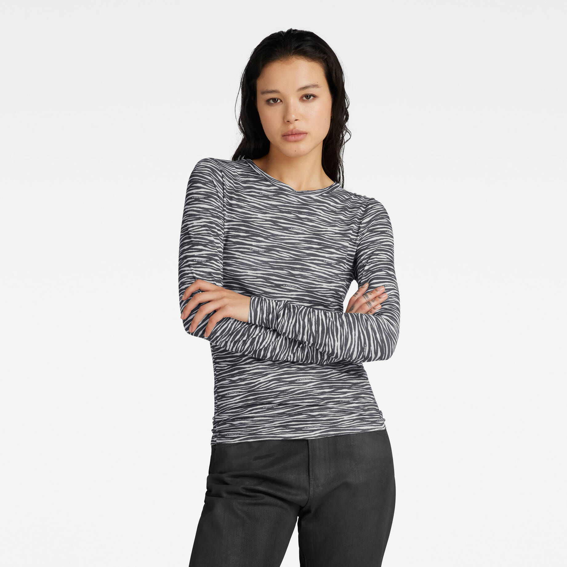 G-Star RAW| Damen Longsleeve