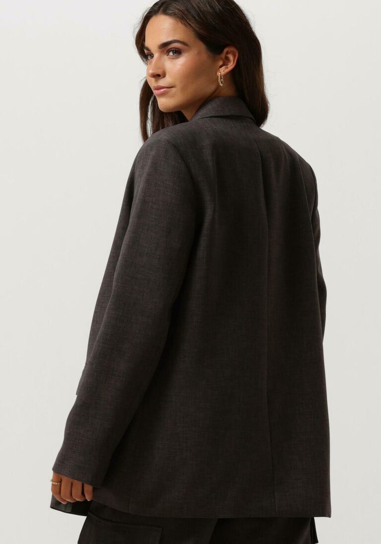 ACCESS antraciet access blazer oversized double breasted blazer