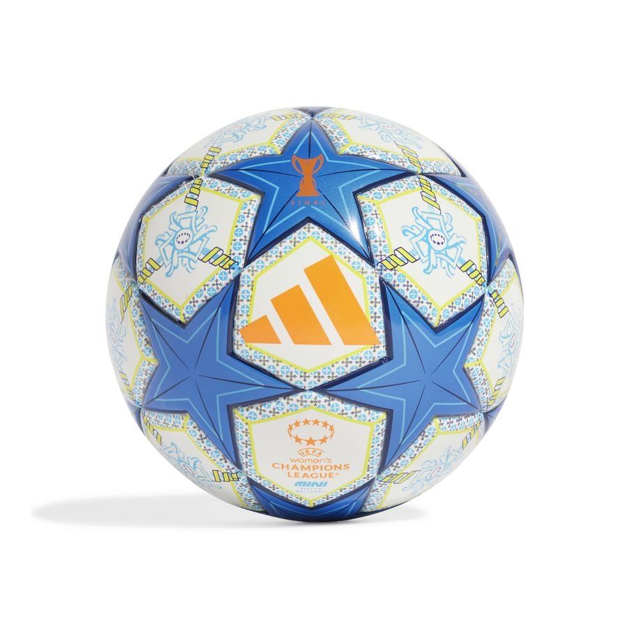 adidas Ballon Femme Champions League Finale 2024/25 Lisbon Mini - Blanc/Orange/Bleu