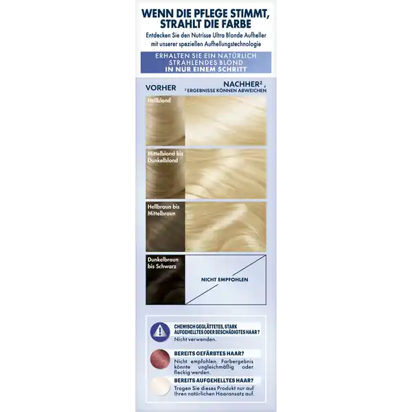 Ultra Blonde Aufhellung Dauerhafte Pflege-Haarfarbe 100 Sommer-Blond Extrahelles Naturblond
