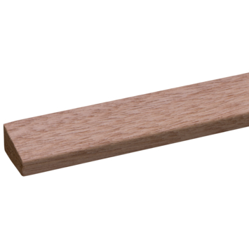 Glaslat hardhout 17x28 mm 270 cm