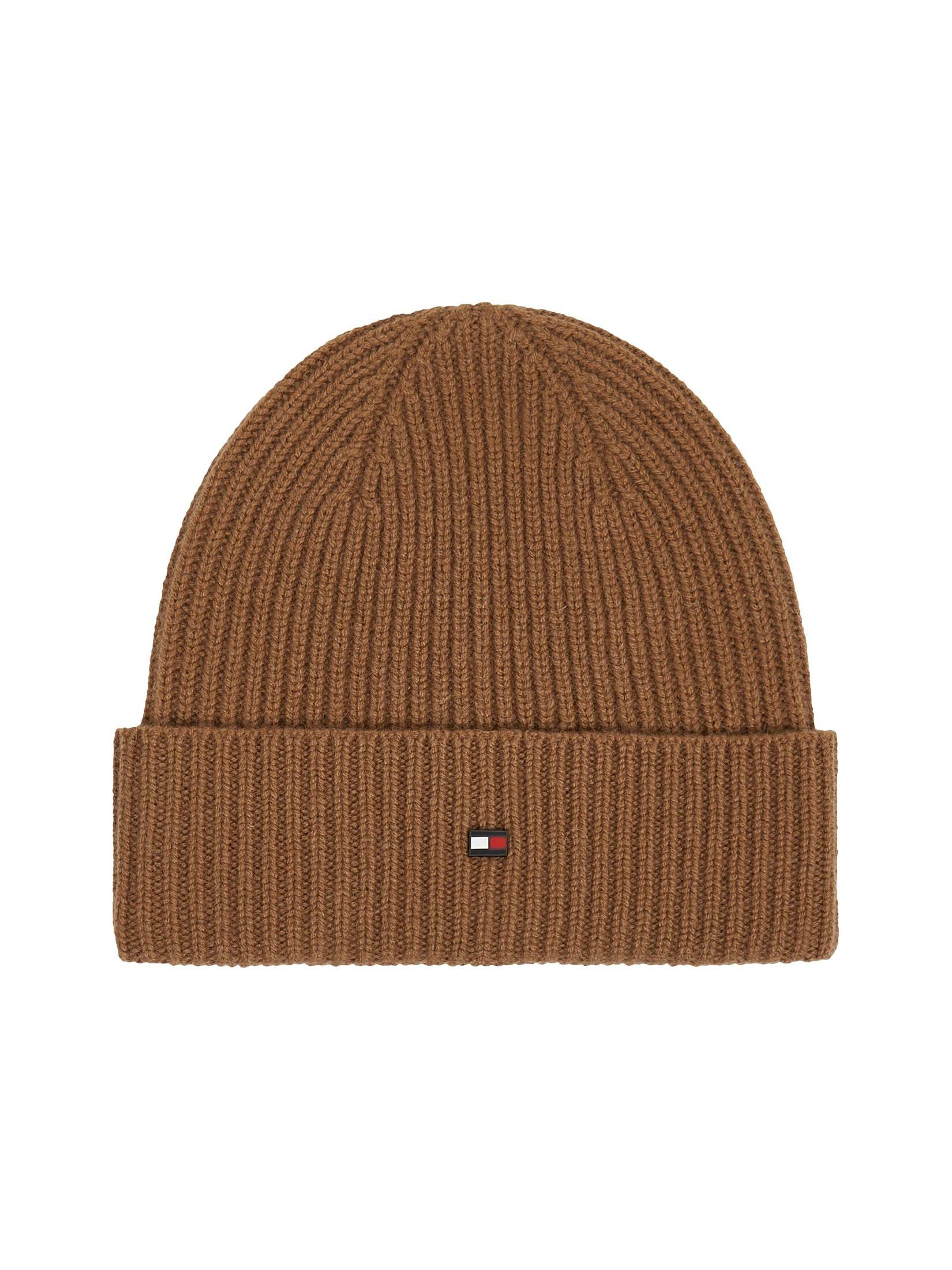 Tommy Hilfiger| Herren Kaschmirmütze TH CASHMERE PLAQUE BEANIE