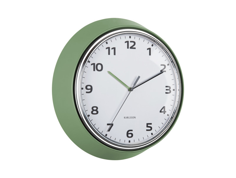 Wall Clock Modern Retro KA6006BK Black