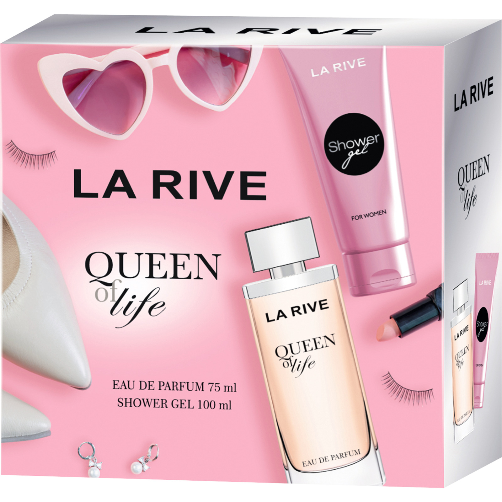 La Rive Queen of Life EdP 90 ml + Duschgel 100 ml
