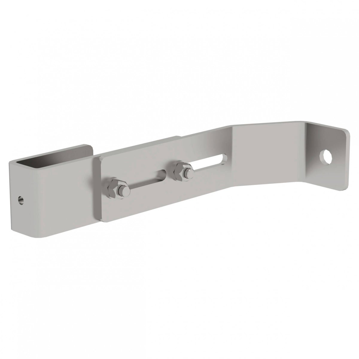 MUNK wandbeugel voor schachtladders, verstelbaar 165-215mm, roestvrij staal, 1 stuk