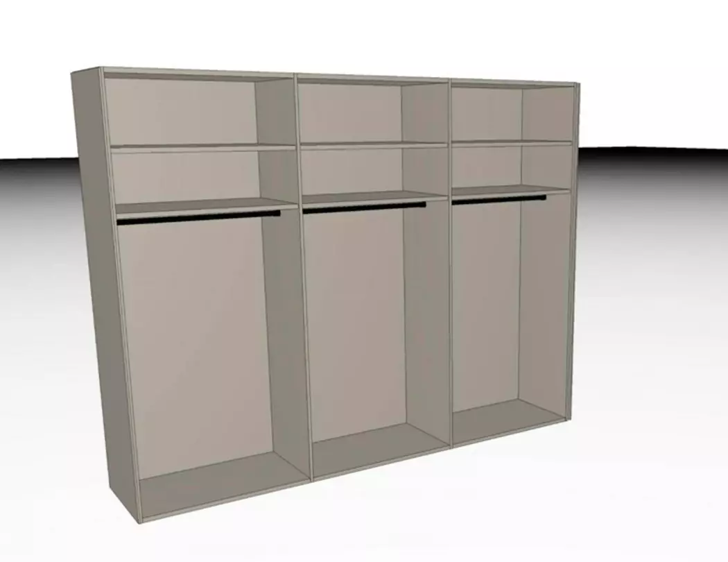 Kleiderschrank Marsala 300 x 235 cm