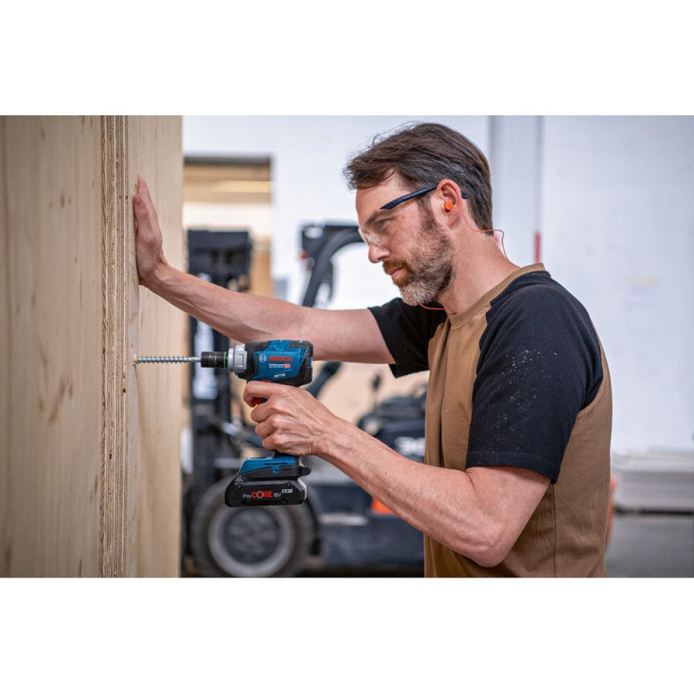 MUTTERTREKKER BOSCH GDS 18V-330 HC BLÅ UTEN BATTERI OG LADER