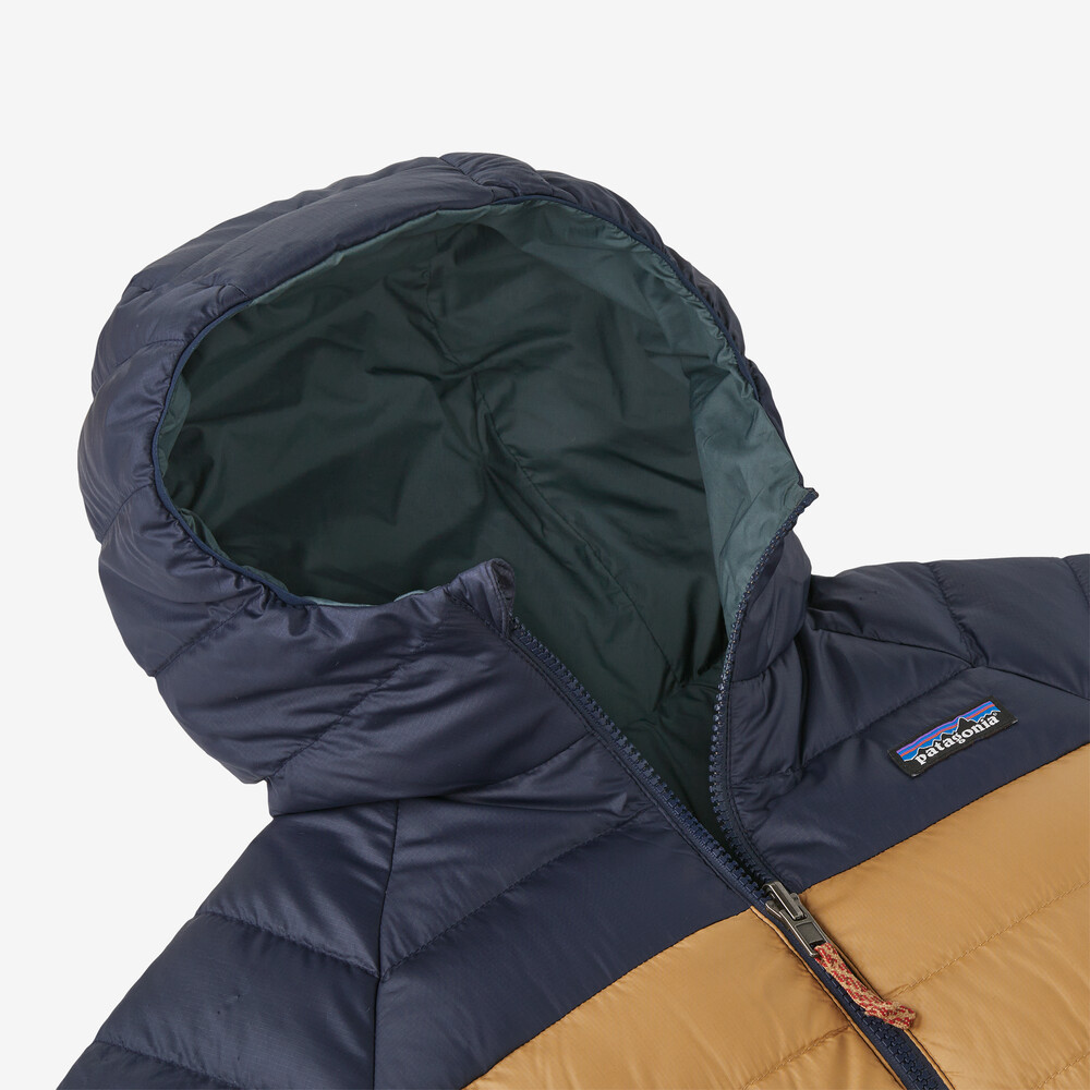 Wendbarer Daunenpullover mit Kapuze für Kinder