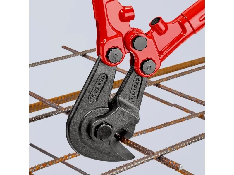 Knipex 71 82 950, Beton meshfræser, Krom vanadium stål, Blå, Rød, Sort, Blå, Rød, 180 mm, 40 mm