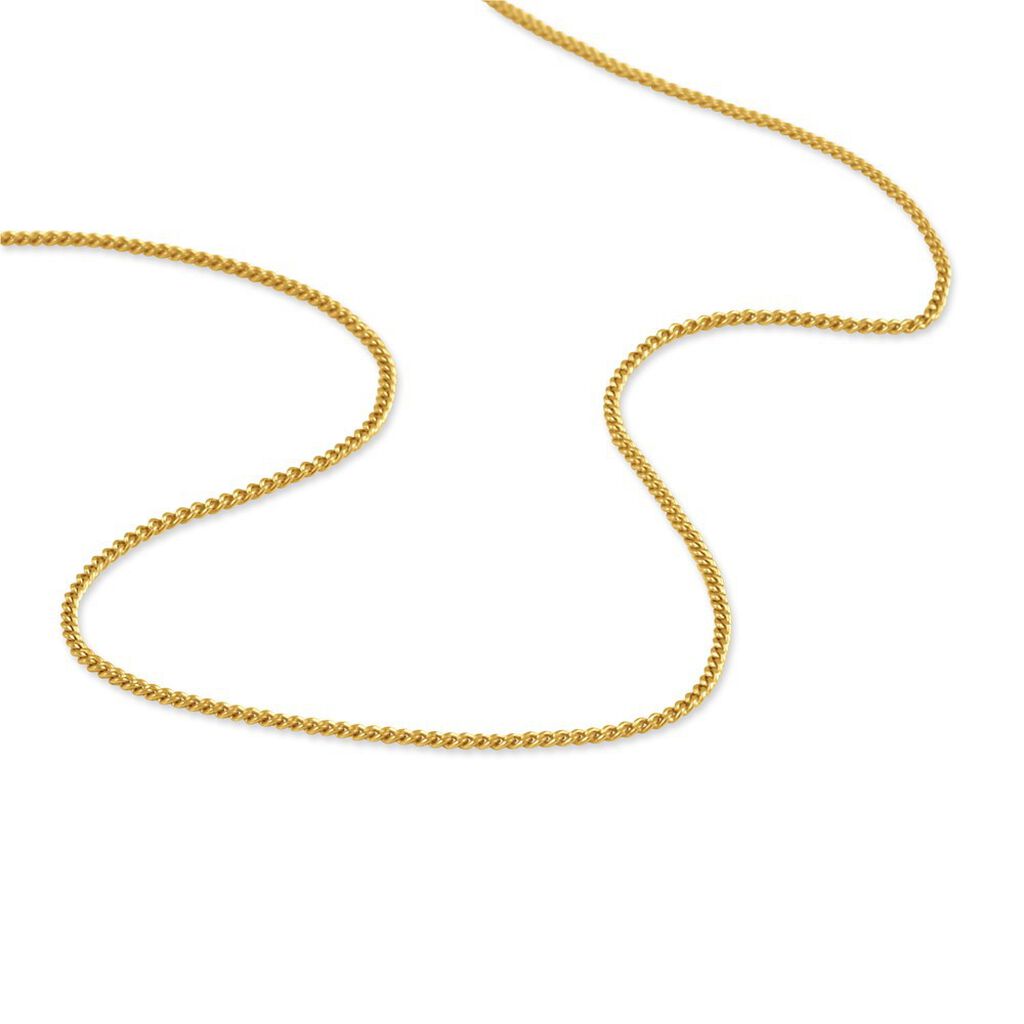 Chaîne Iris Maille Gourmette Or Jaune