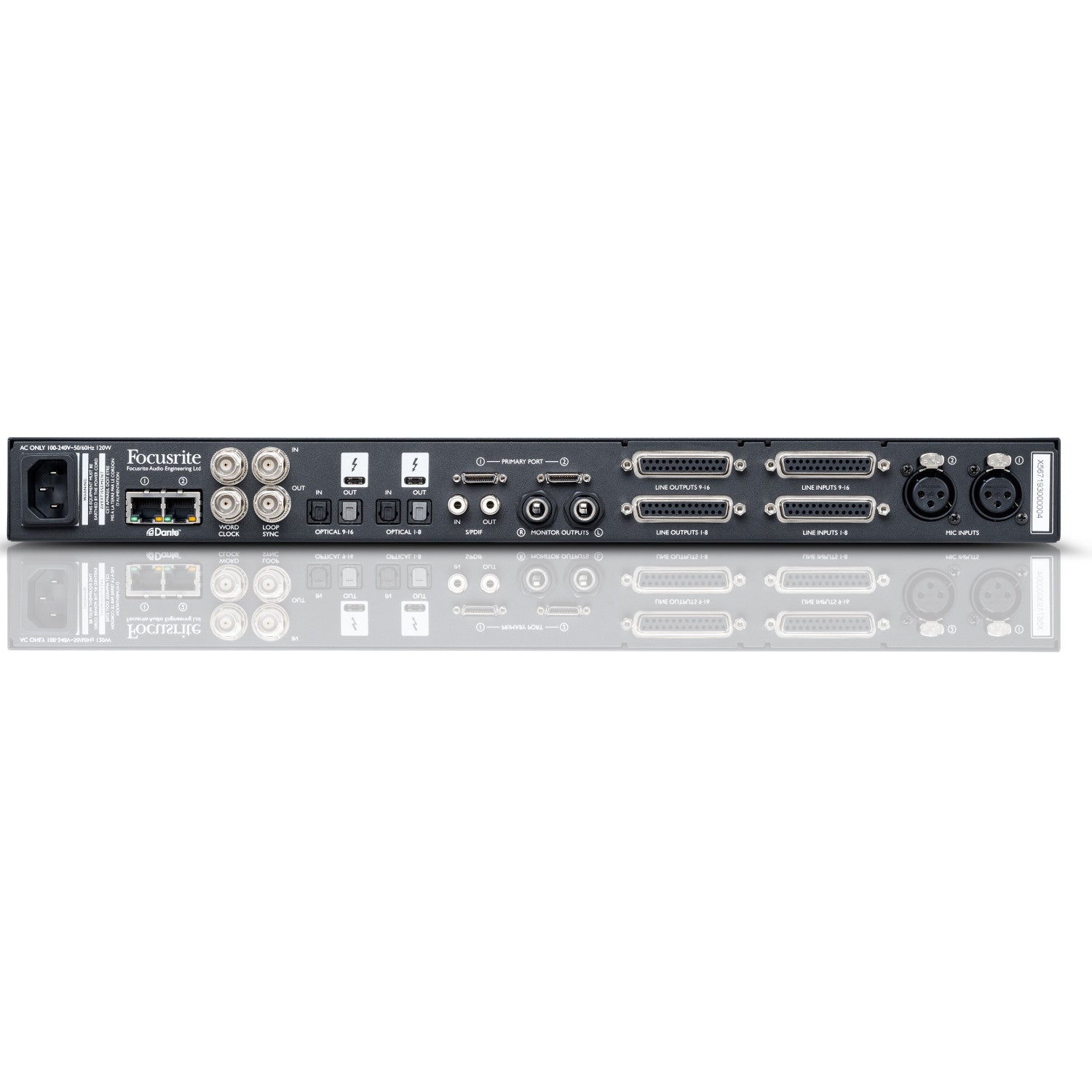 Focusrite Red 16Line Thunderbolt 3 audio-interface